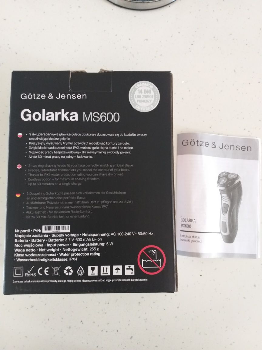 Golarka Gotze & Jensen MS600