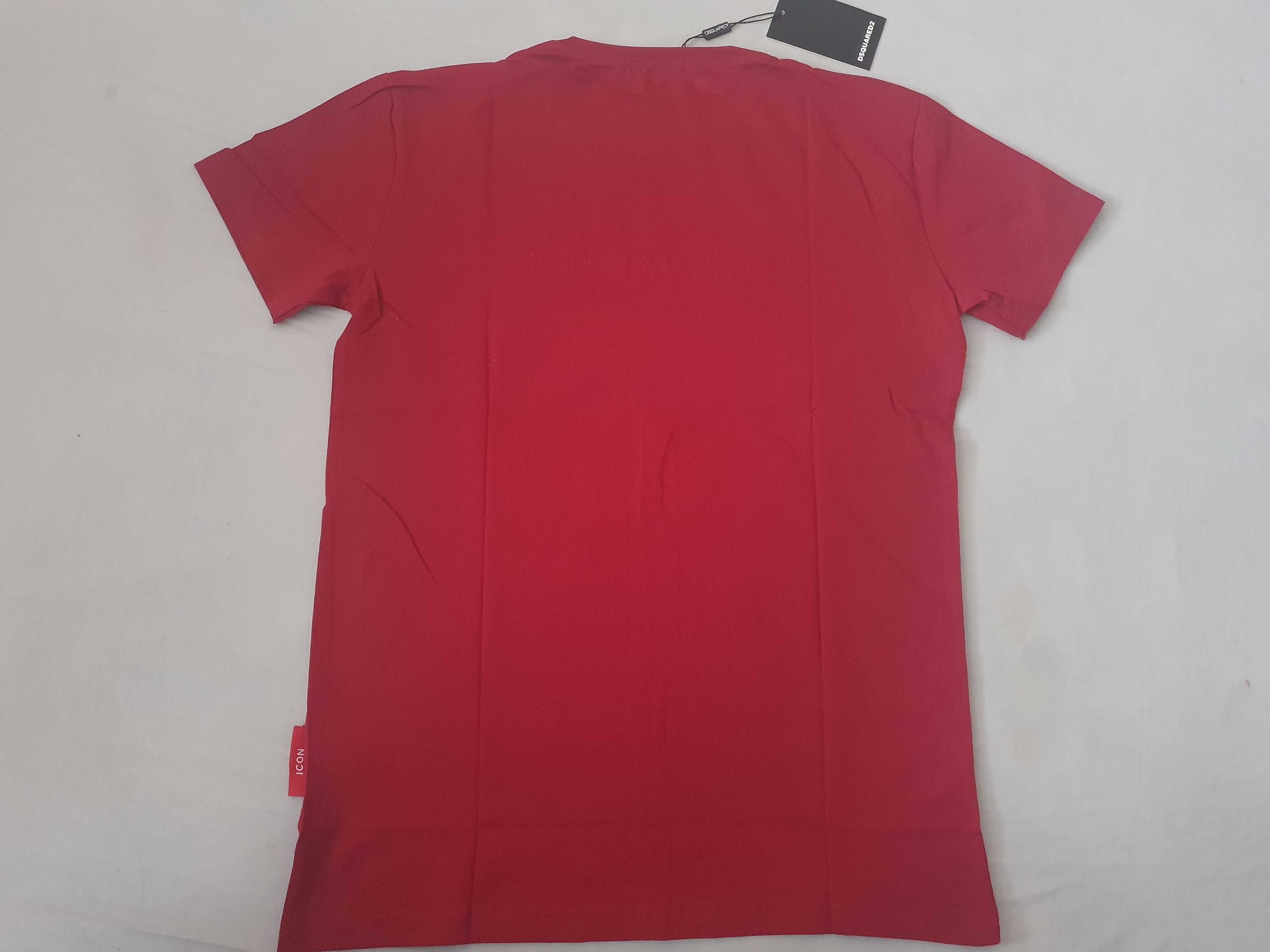 NOWA koszulka Dsquared 2 t-shirt icon L super prezent blaszka logo