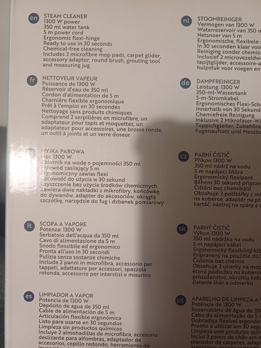 Beldray myjka parowa