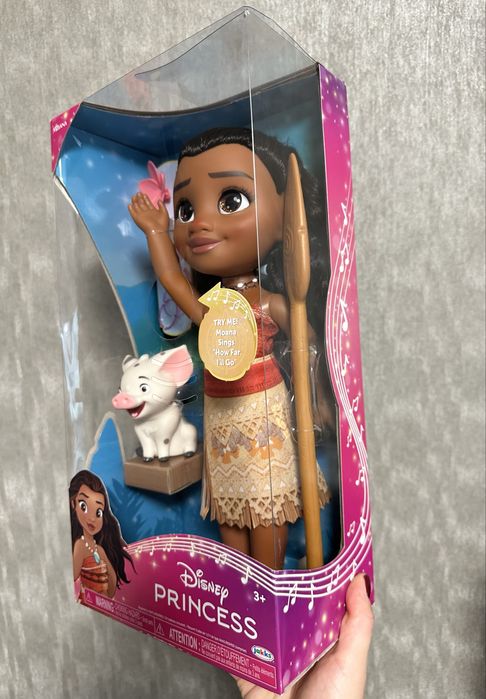 Моана ,Співаюча лялька Disney Моана,висота 35см