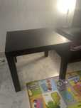 Mesa preta ikea apoio