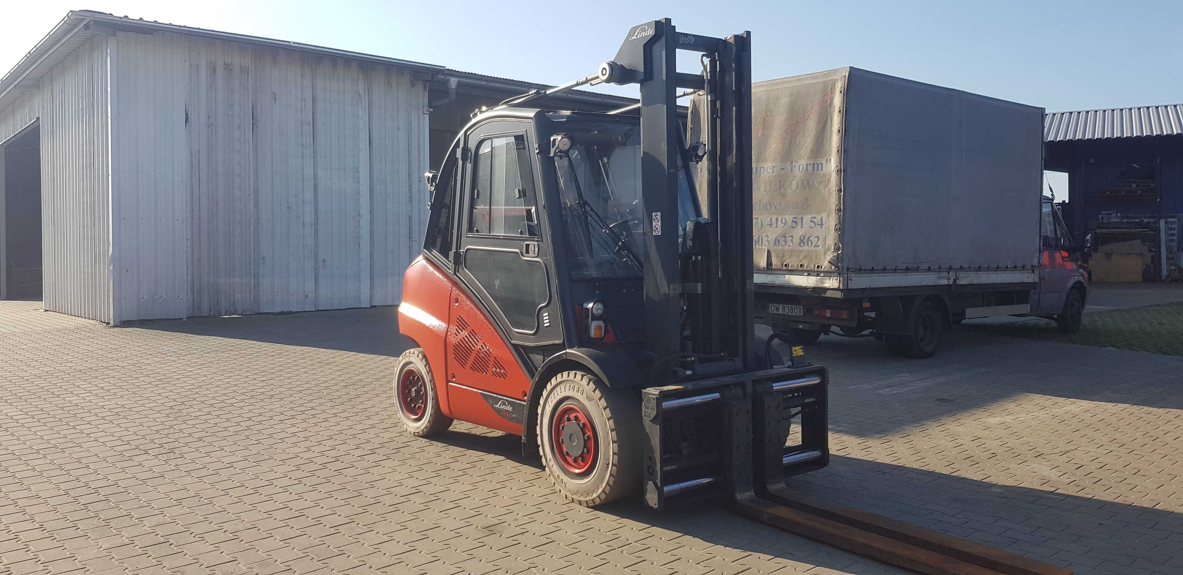 Linde H50T EVO H40 , H45 , pozycjoner wideł Stabau 2019 rok