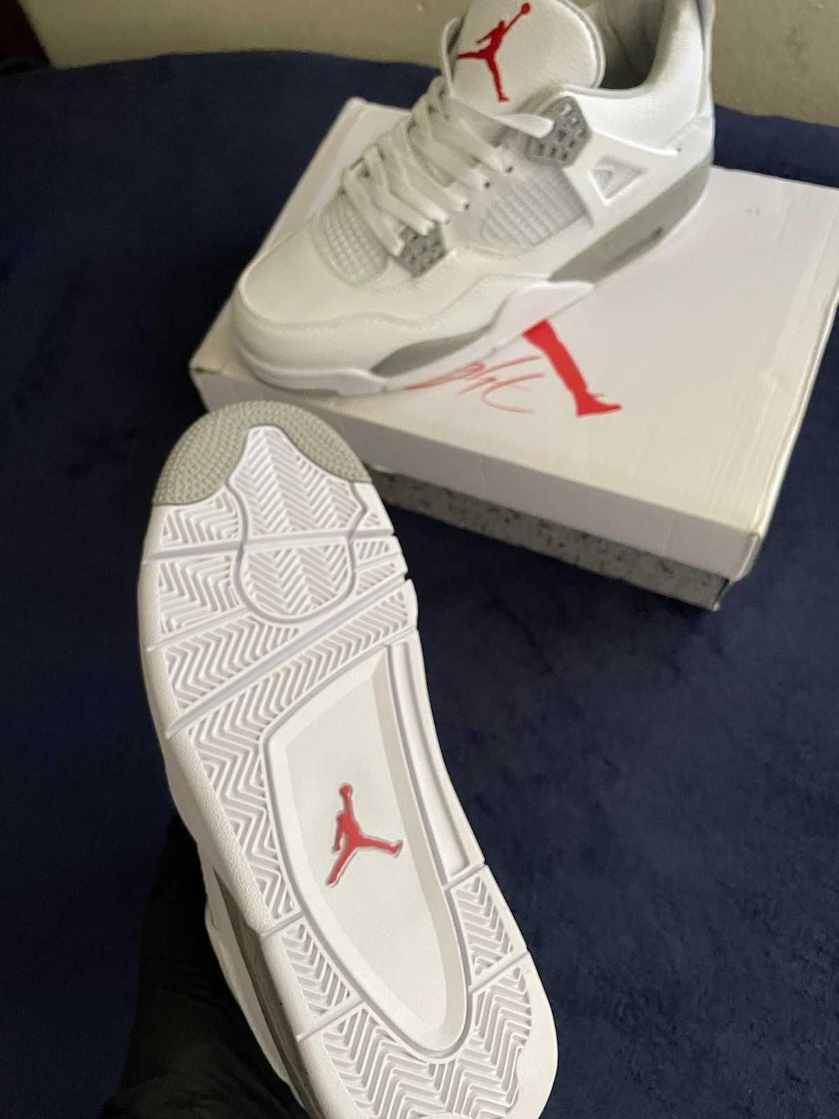 Jordan4RetroUnisextrampkiWhiteOreo.40