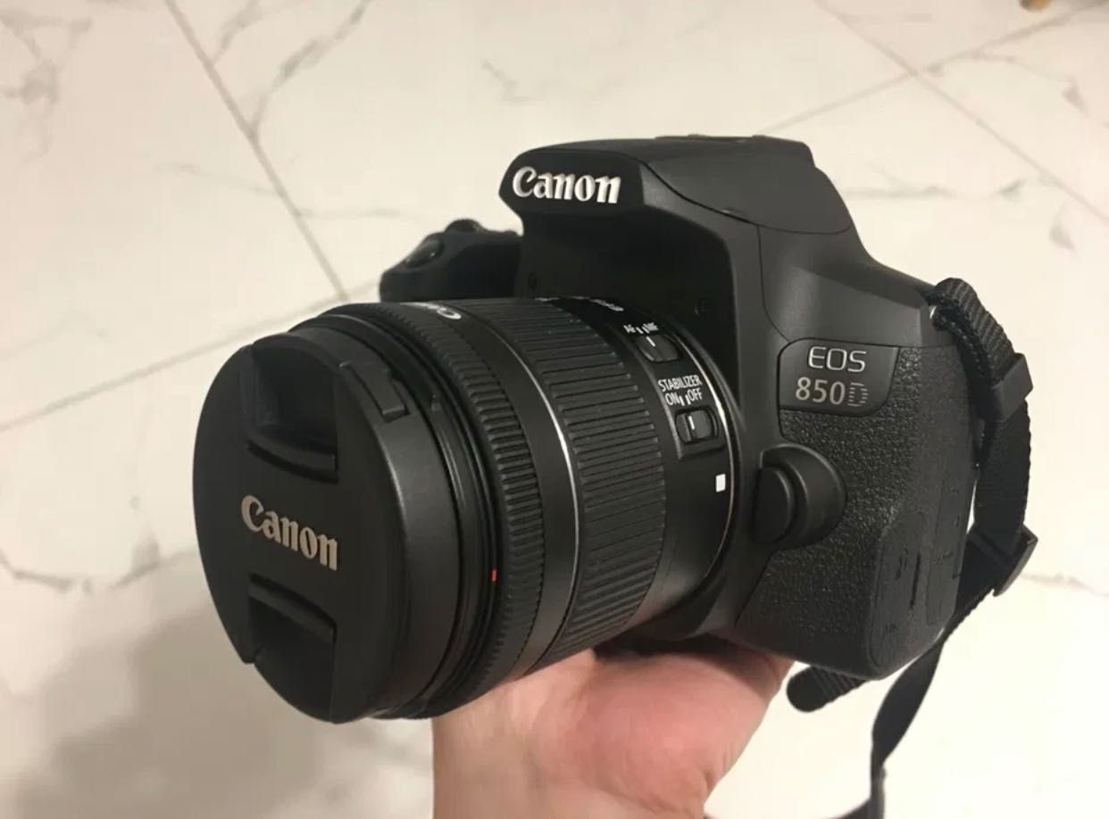 Canon EOS 850D + obiektyw EF-S 18-55mm