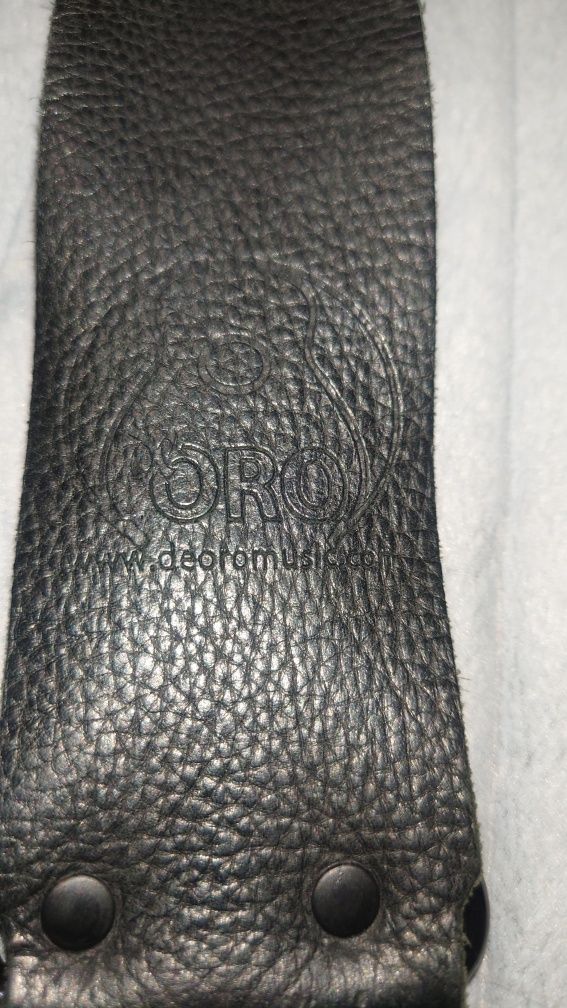 Podgitarnik skórzany De Oro Classica