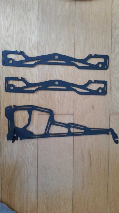 Peças estrutura para HelloBEEprusa impressora 3D