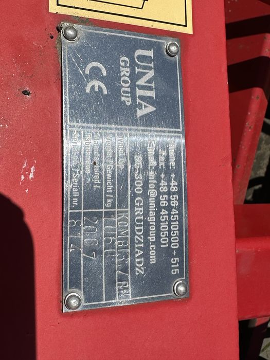Agregat uprawowy UNIA KOMBI