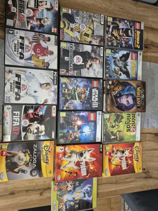 Gry Pc Cd/Dvd prywatna kolekcja