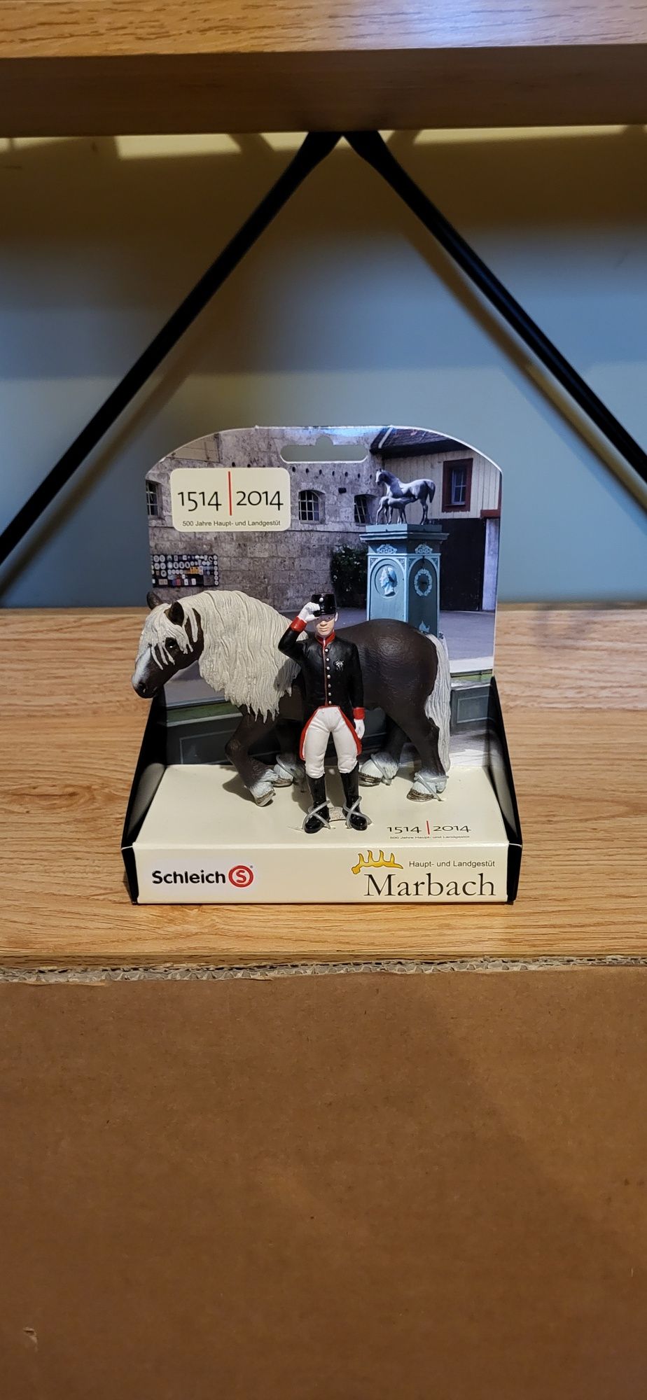 Schleich 82895 Zestaw exclusive koń szwarcwaldzki ogier stajenny