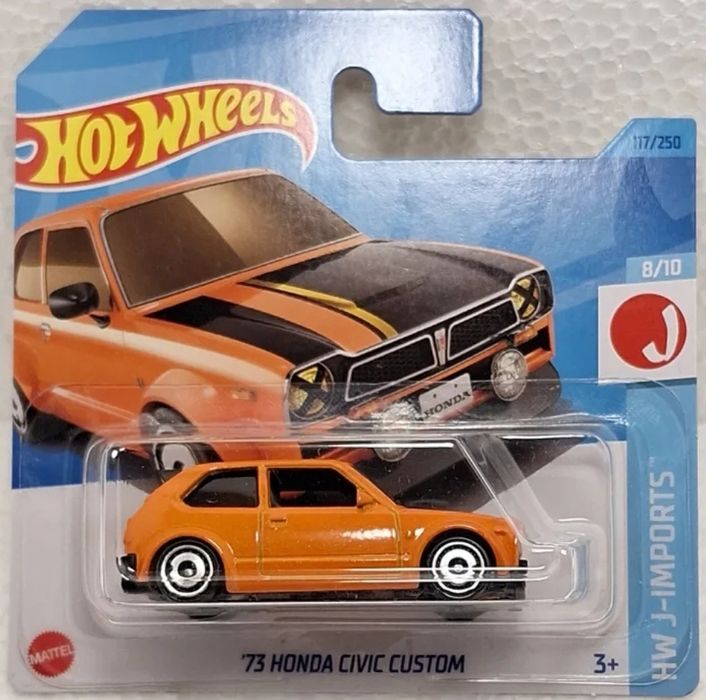 '73 Honda Civic Custom Hot Wheels 2023