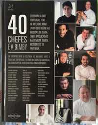 Livro: 40 Chefes e a Bimby - 10 euros