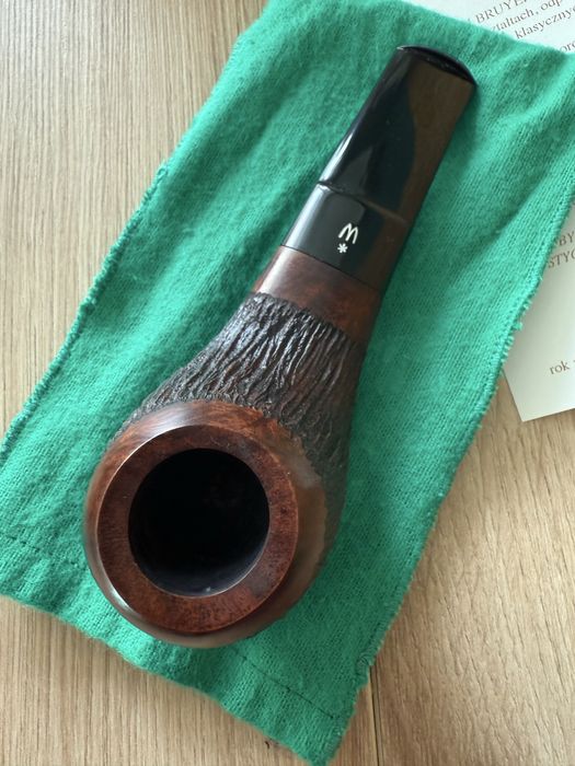 Fajka Worobiec 117 z wrzośca, klasyczny design, polskie rzemiosło