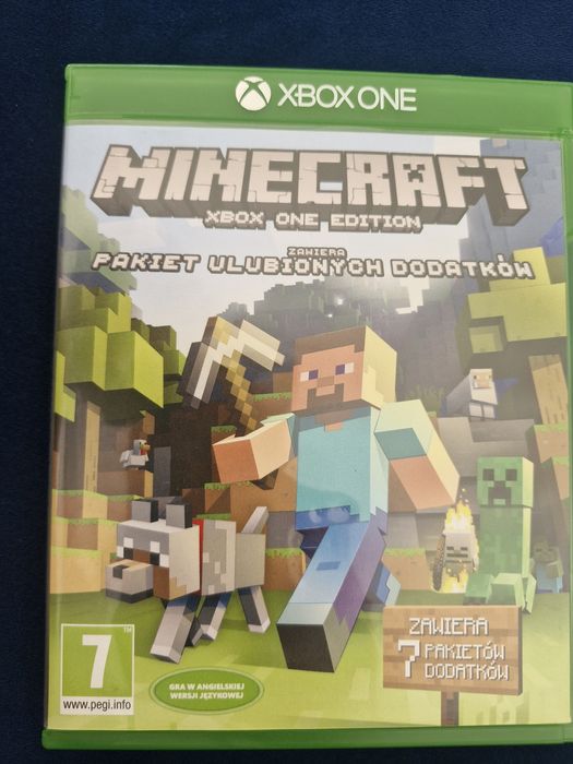 Gra Minecraft Xbox ONE z wersja 7 dotatków