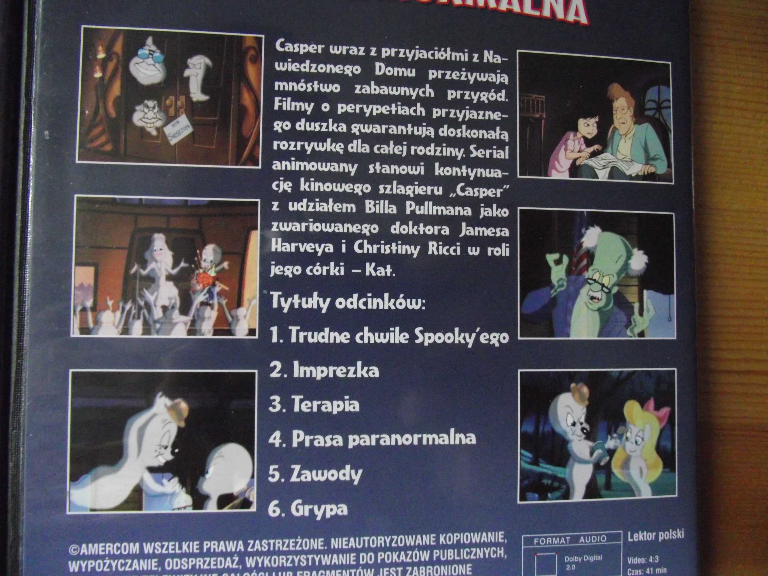 Casper przyjazny duszek 10 bajek kolekcja filmy