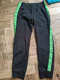 Czarne spodnie Xbox dla chłopca z lampasem piżama 134/140 dla chłopca