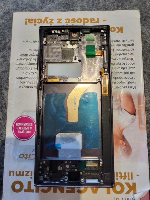 Wyswietlacz samsung s22 ultra.