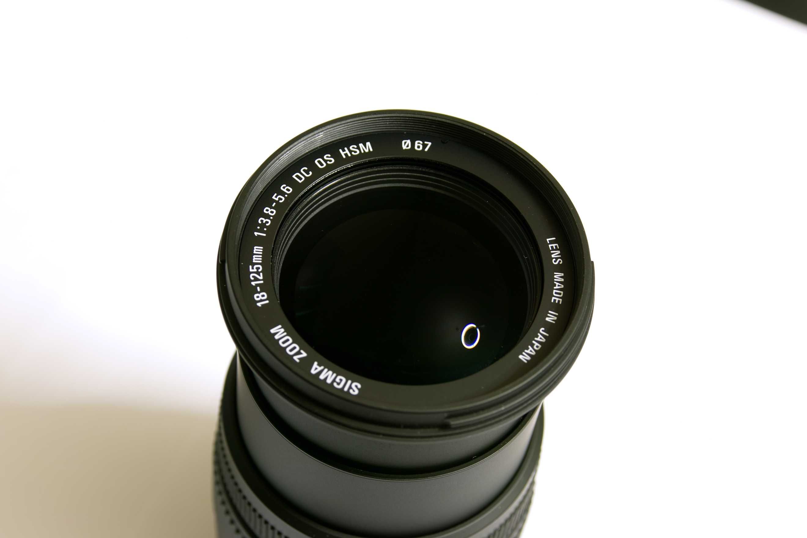 Obiektyw SIGMA DC 18-125mm 3.8-5.6 HSM mocowanie sigma w pudełku