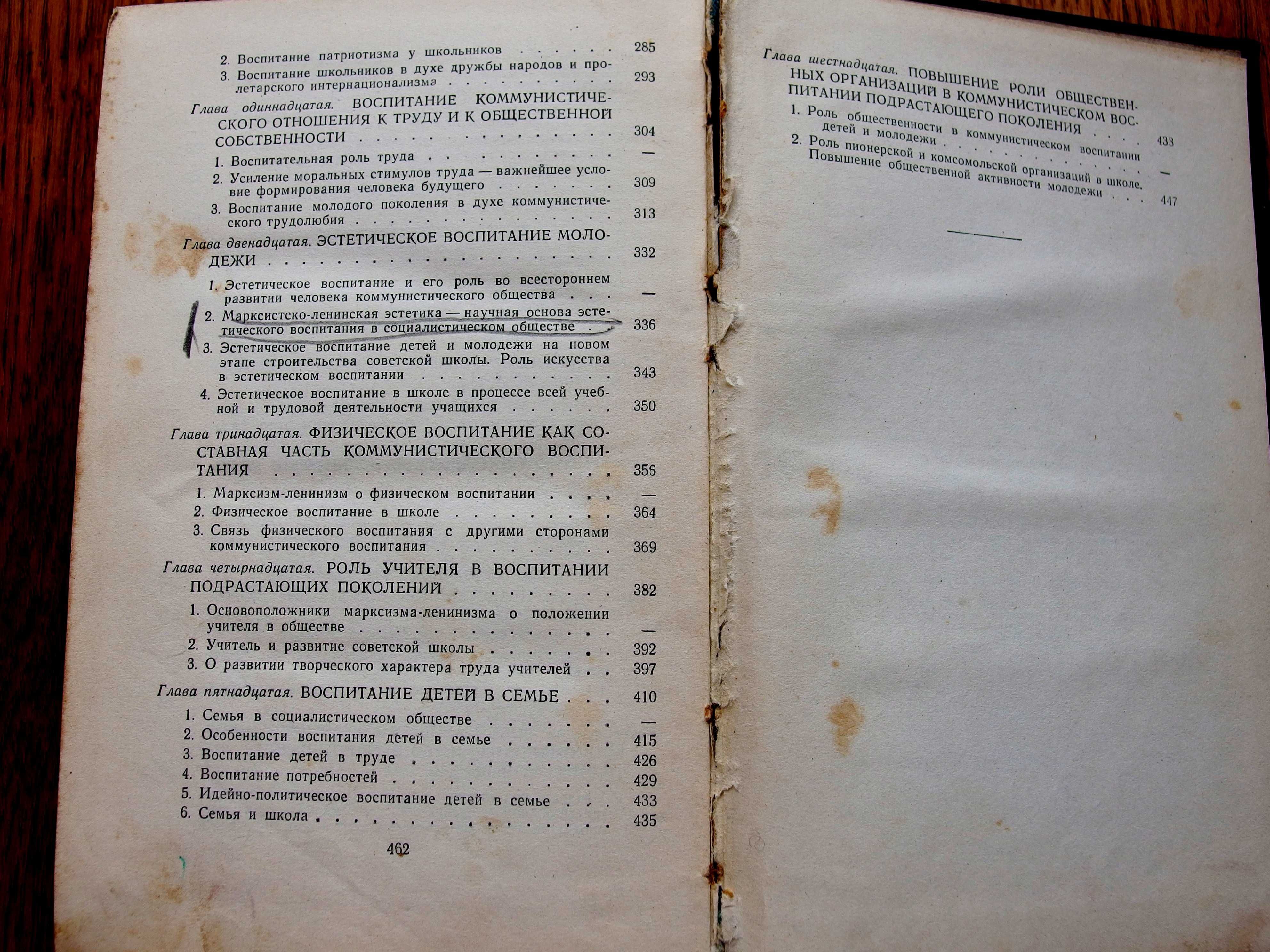 Основы коммунистического воспитания