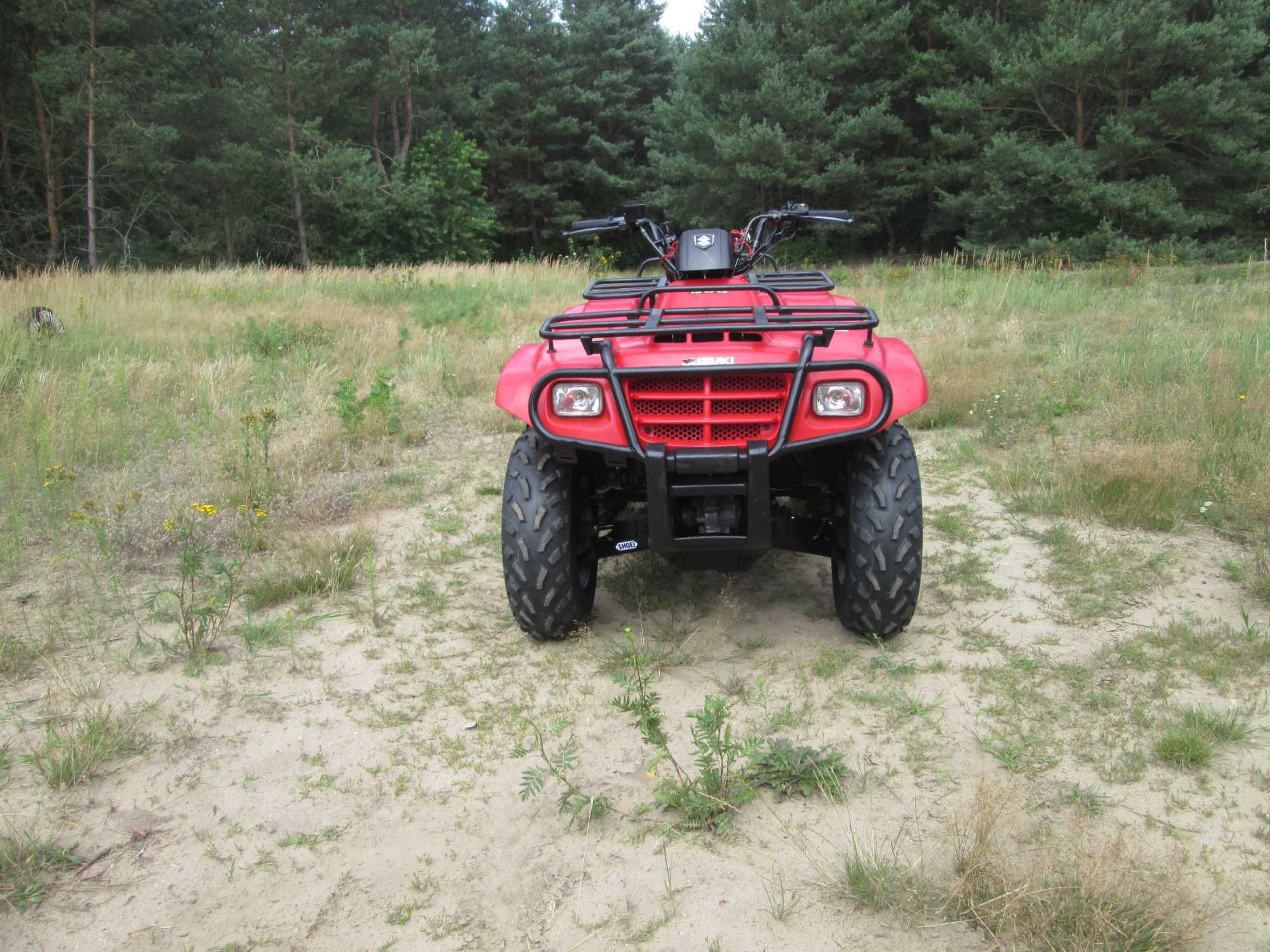 Quad ATV Suzuki QuadRunner Eiger 400 4x4 klad jak Cf Moto Polaris 4WD