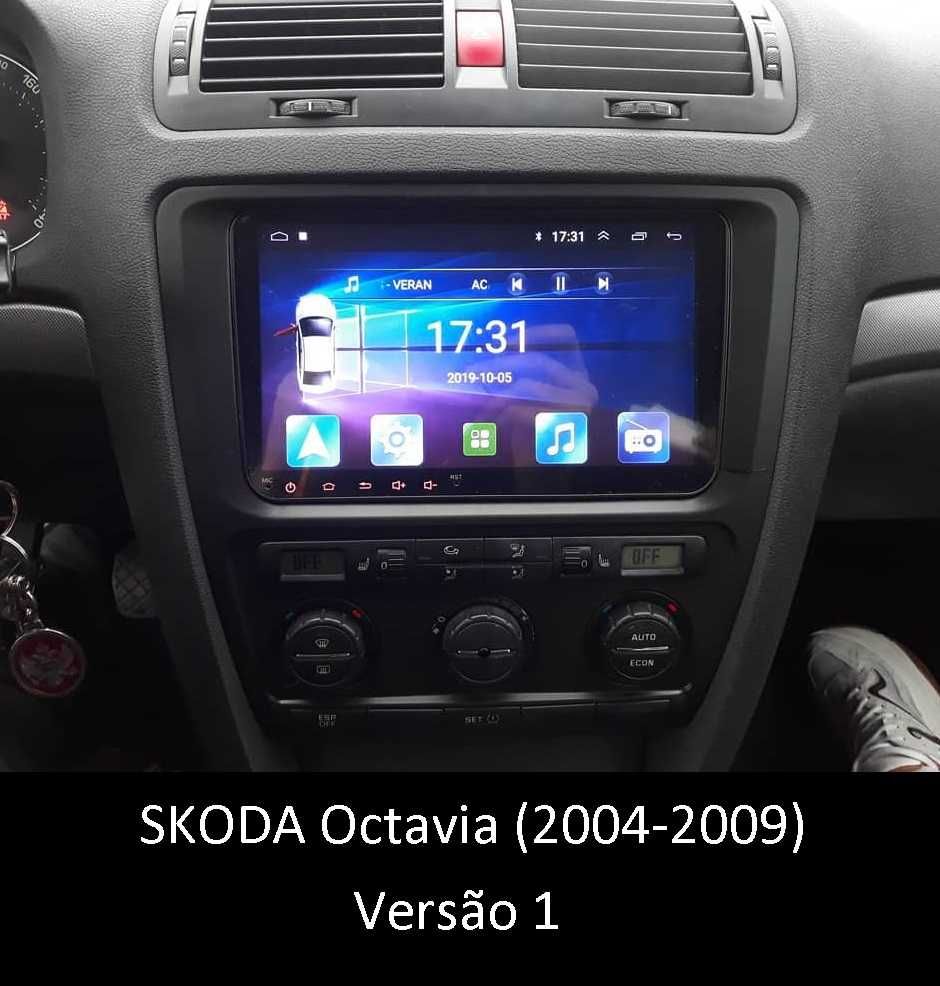 (NOVO) Rádio 2DIN • SKODA Octavia (1996 até 2013) • Android [4+32GB]