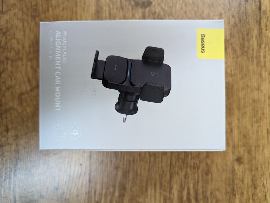 Бездротова зарядка для авто Baseus Alingment car mount 15W