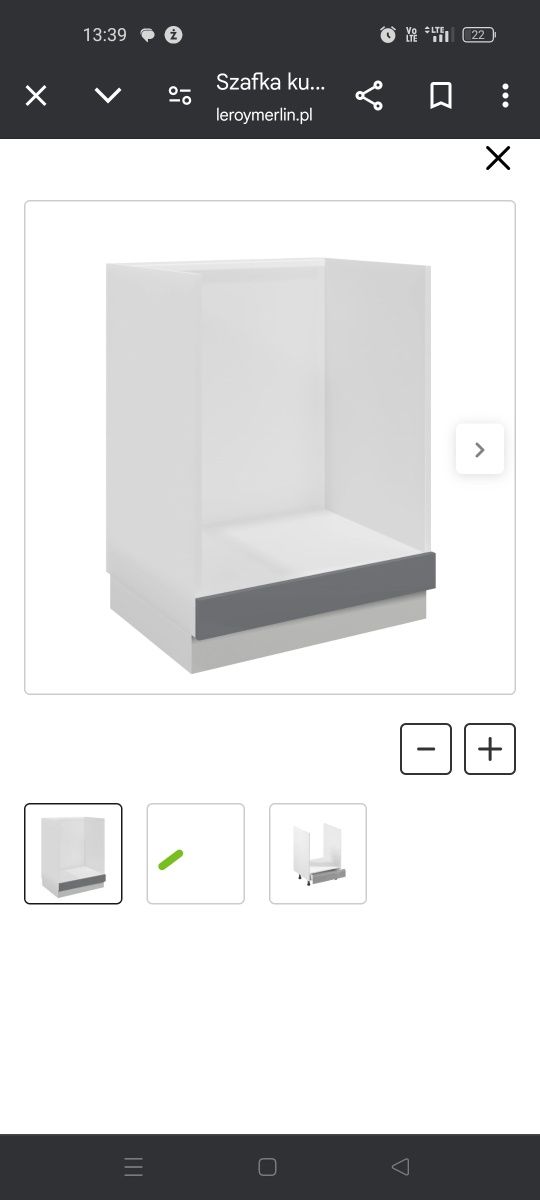 Nowa szafka pod piekarnik Aspen