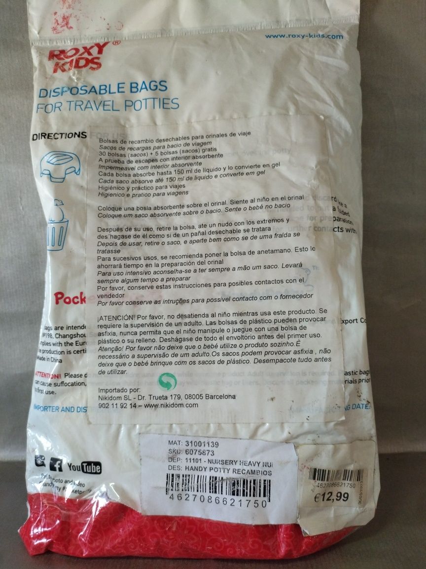 Bacio e redutor de sanita com oferta bolsas