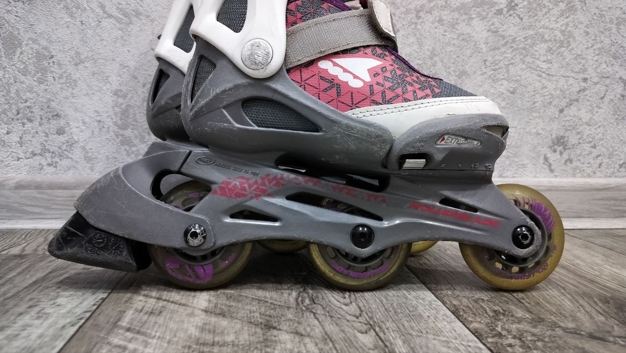 Ролики дитячі для дівчинки Rollerblade Combo розсувні 29-34 розмір