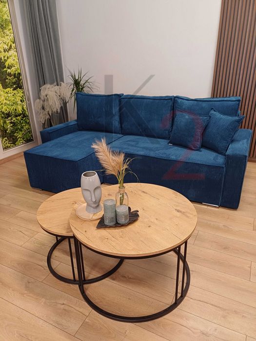 Narożnik Fabio Sofa Łóżko Kanapa z Funkcją spania BONELL USB  + GRATIS