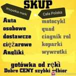 Skup aut anglikow busow motocykli quadów ciągników koparek za gotówkę