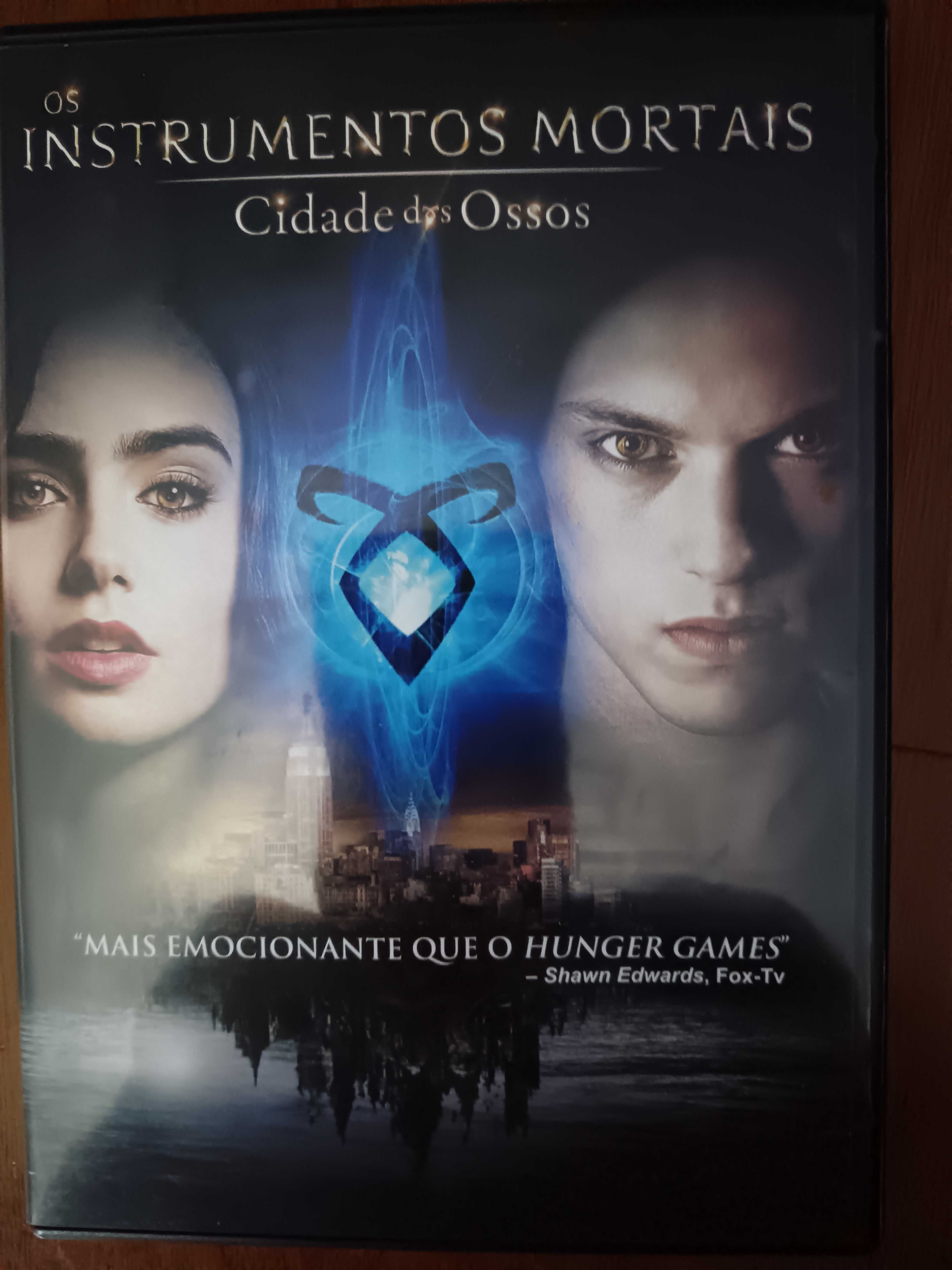 filme dvd original - os instrumentos mortais a cidade dos ossos