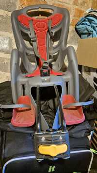 Włoski fotelik rowerowy PePe do 22 kg