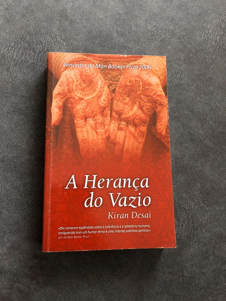 Livro A Herança do Vazio de Kiran Desai