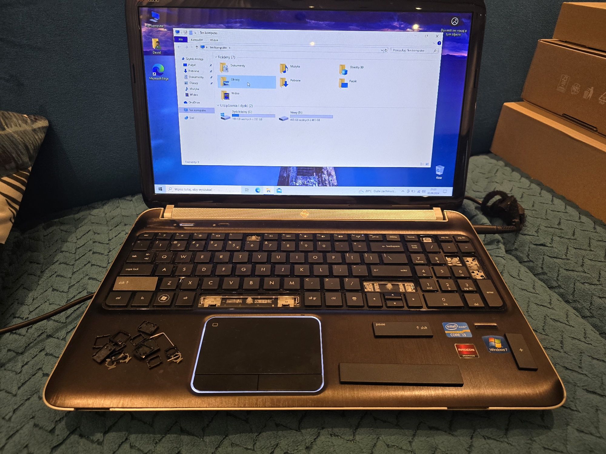 HP pavilon dv6 działa