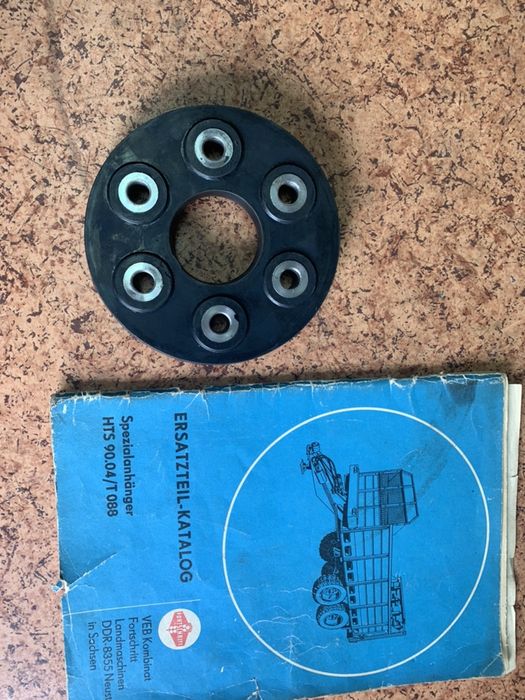 Tarcza gumowa LAN 100 sprzęgło rozrzutnik obornika T088 oryginał hts