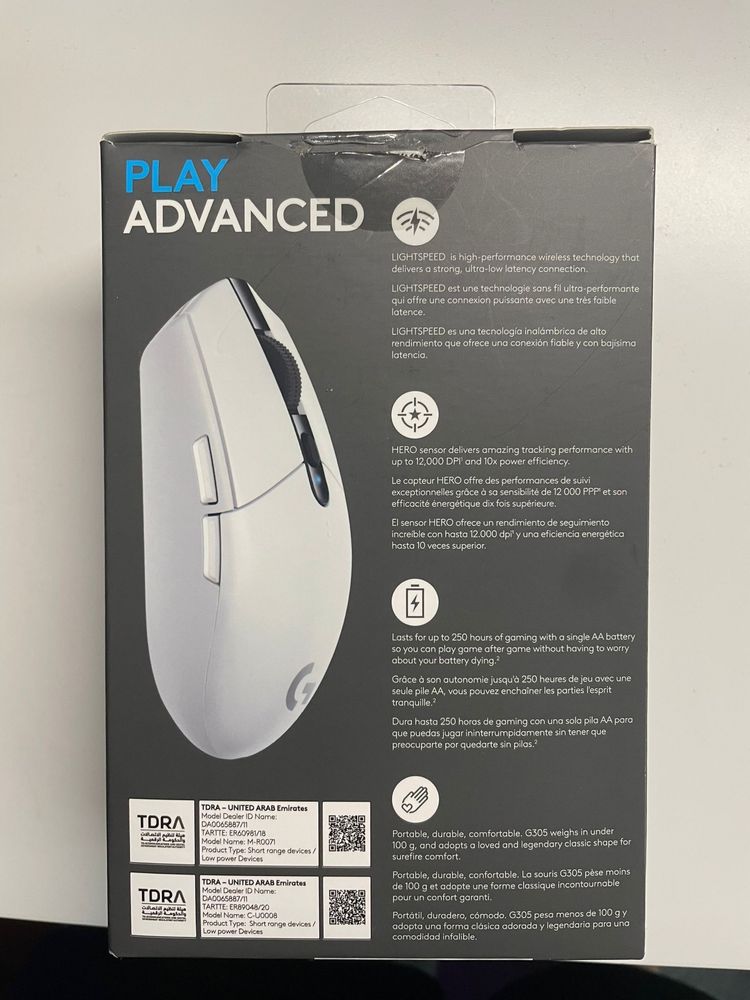 Rato Logitech G305 Lightspeed
