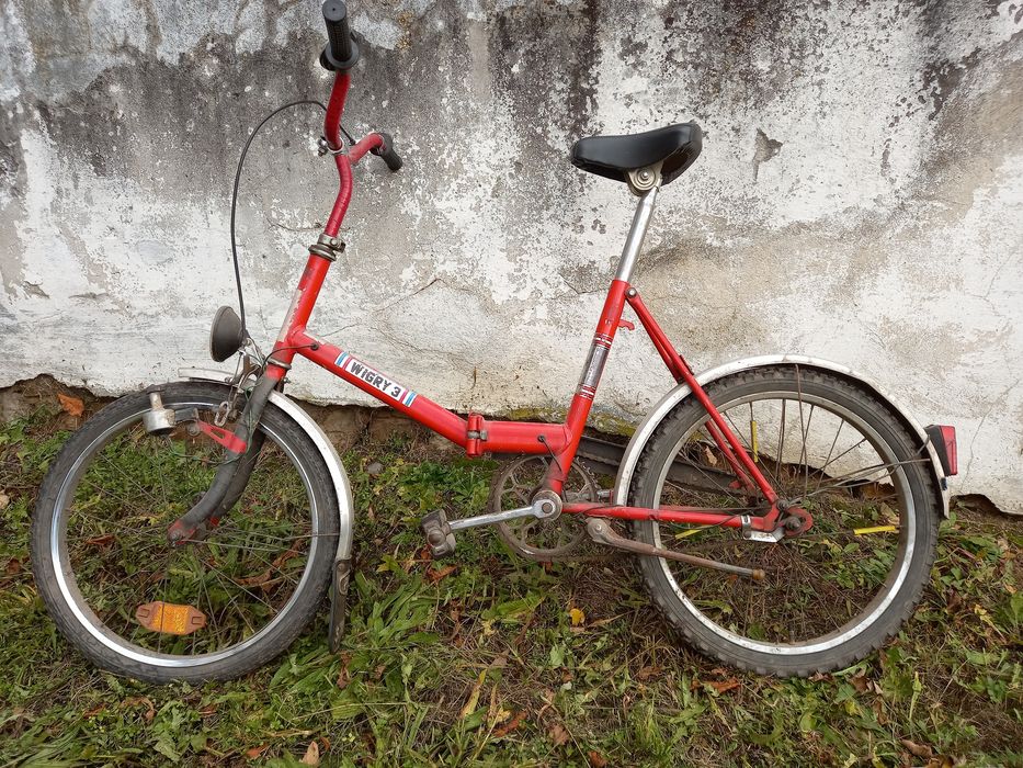 Rower wigry 3 składak sprawny prl
