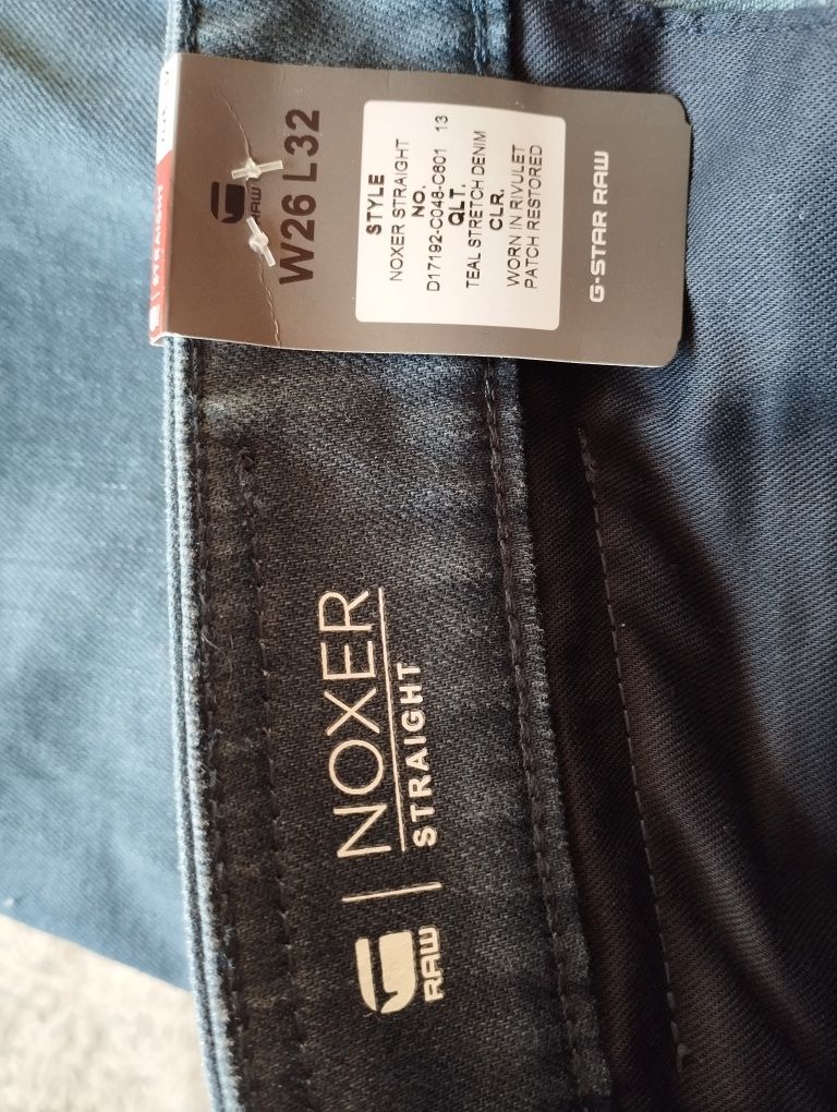 Spodnie jeansy jeansowe męskie nowe XS/S Raw
