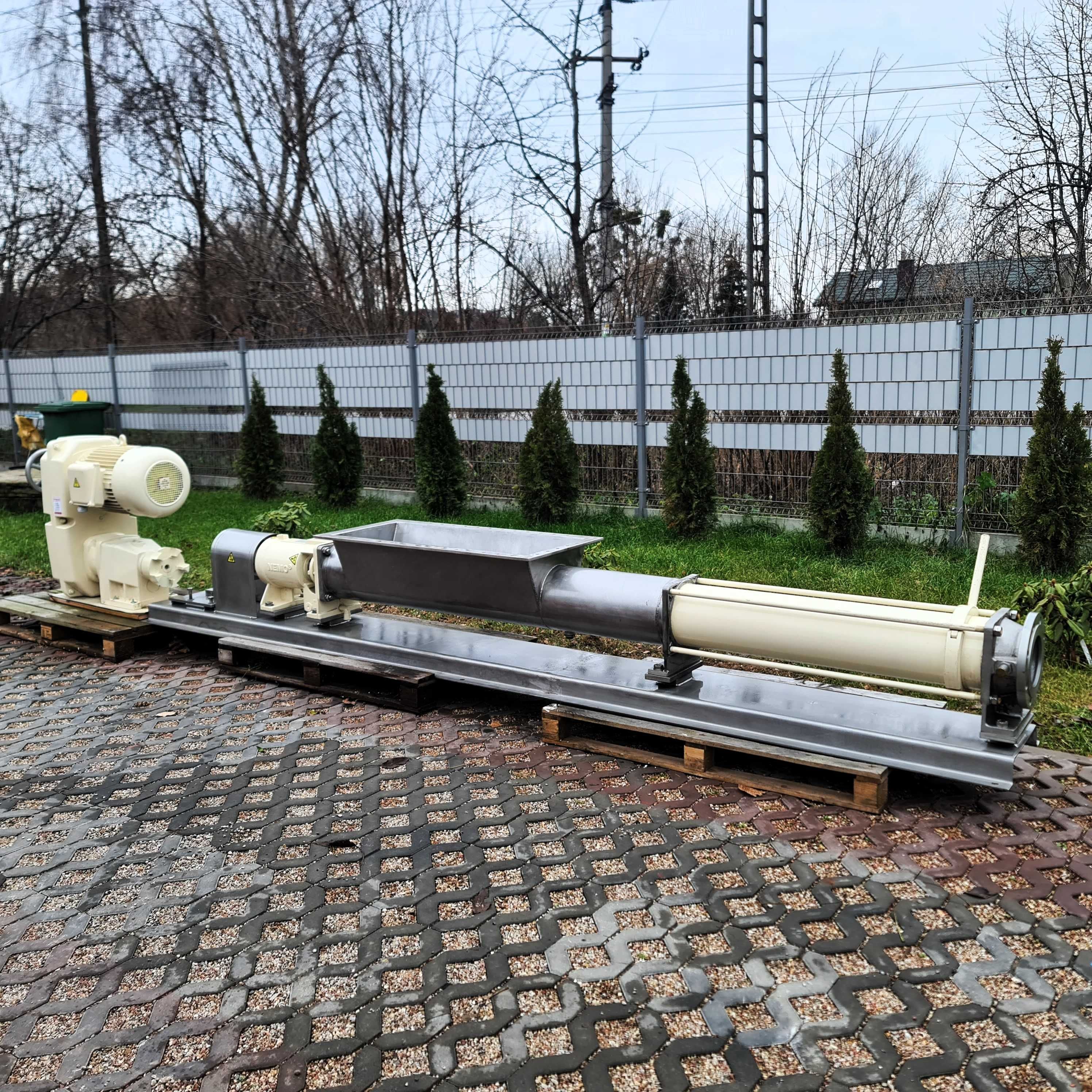 Pompa śrubowa ślimakowa spożywcza Netzsch 2NES100A