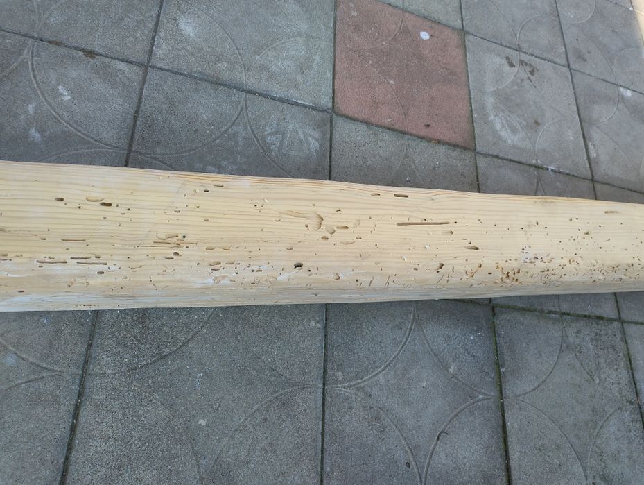 Stara belka zaimpregnowana do lakierowania