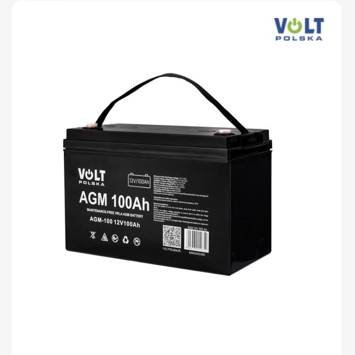 Акумулятор для ДБЖ Volt Polska AGM 12V 100Ah VRLA