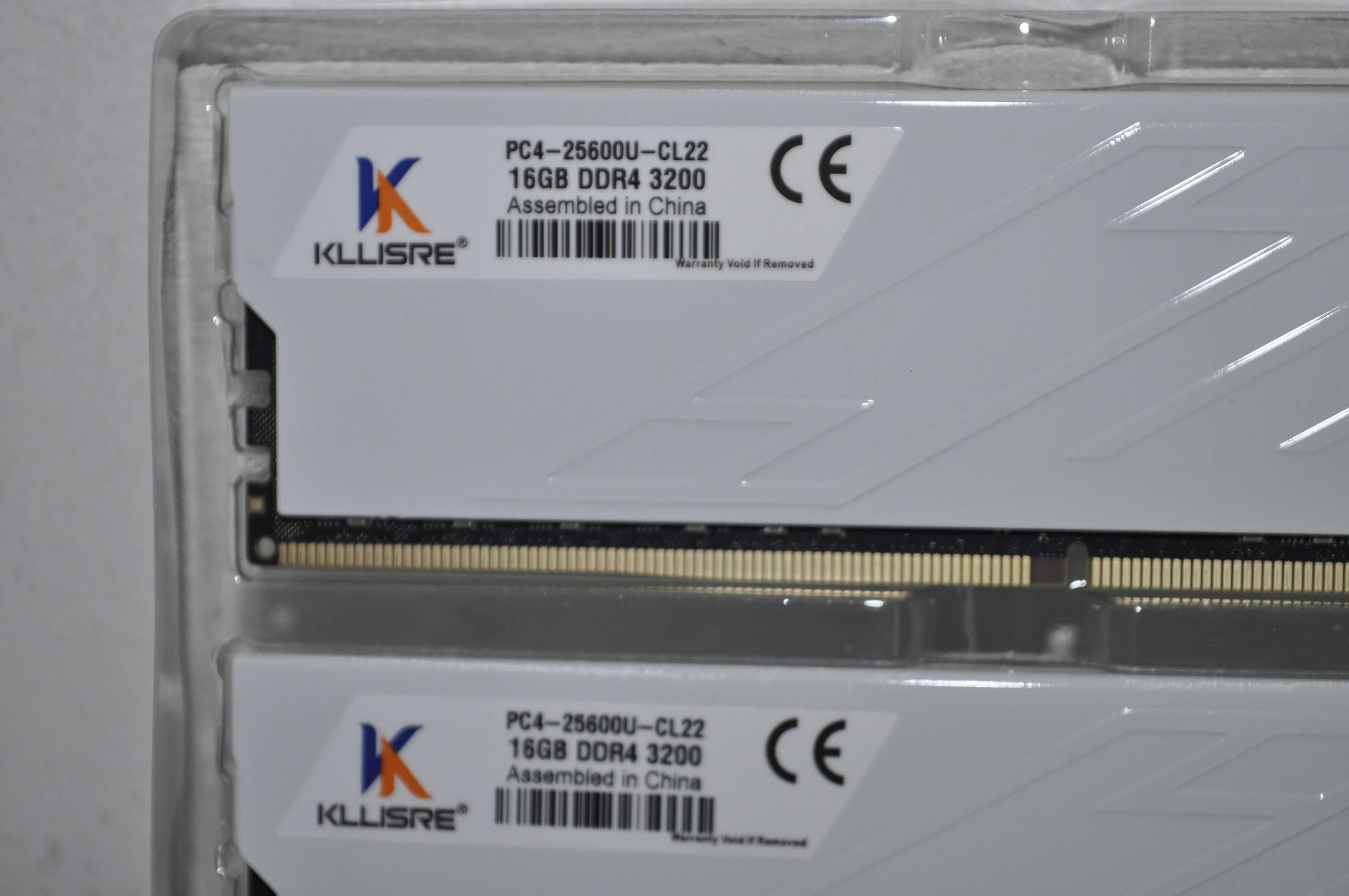 DDR4 2шт 16+16=32gb-НОВА память для ПК -RAM 3200 MH for Intel and AMD