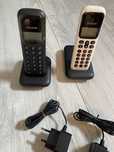 Alcatel D285 duo dwa telefony bezprzewodowe plus stacje