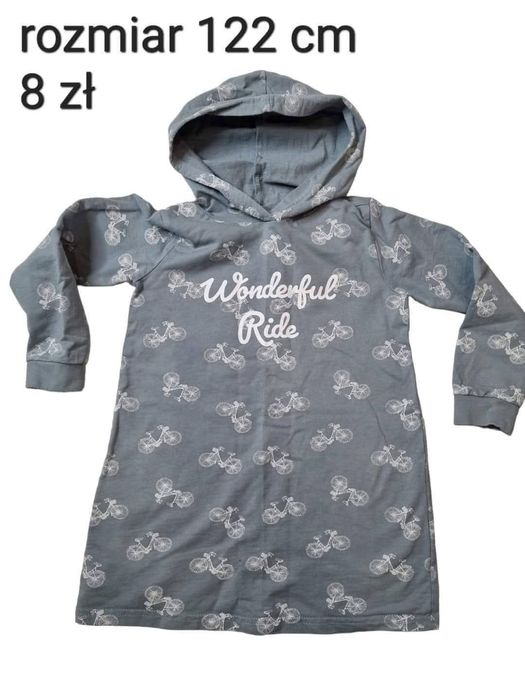Bluza rozmiar 122 cm dla dziewczynki