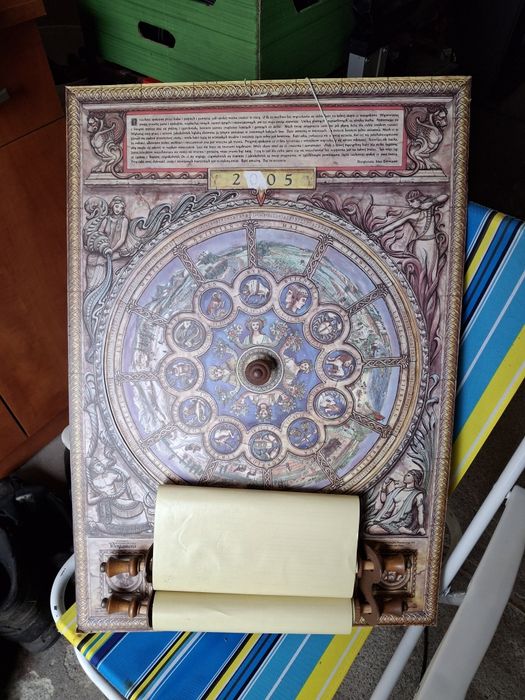 Zegar zodiakalny 2005, mapa