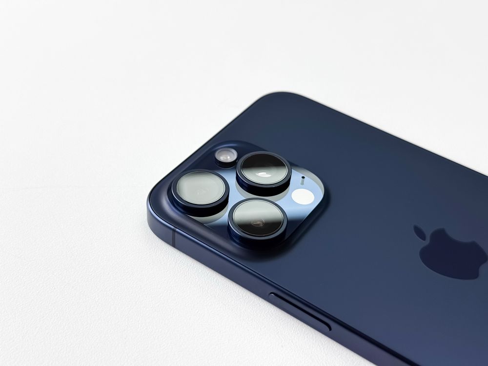 iPhone 15 Pro Max 1 TB Blue Titanium jak Nowy 100% bateria Sklep Gwar