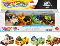 Набор из 4 машинок Хот Вилс Юрский период Hot Wheels Jurassic World