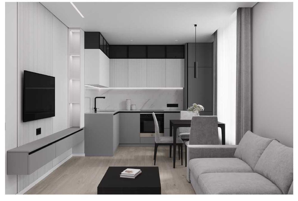 Не дорого! Ремонт квартир под ключ. Дизайн интерьера. Монтаж гипсокарт