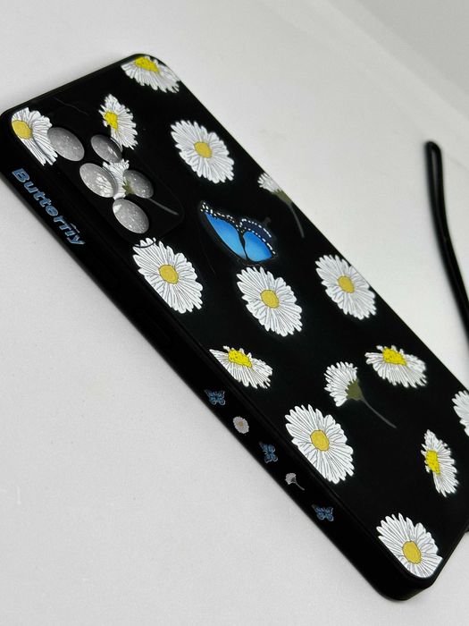 Samsung Galaxy A52 Etui Case Obudowa Kwiatuszki Motylek kod 2091