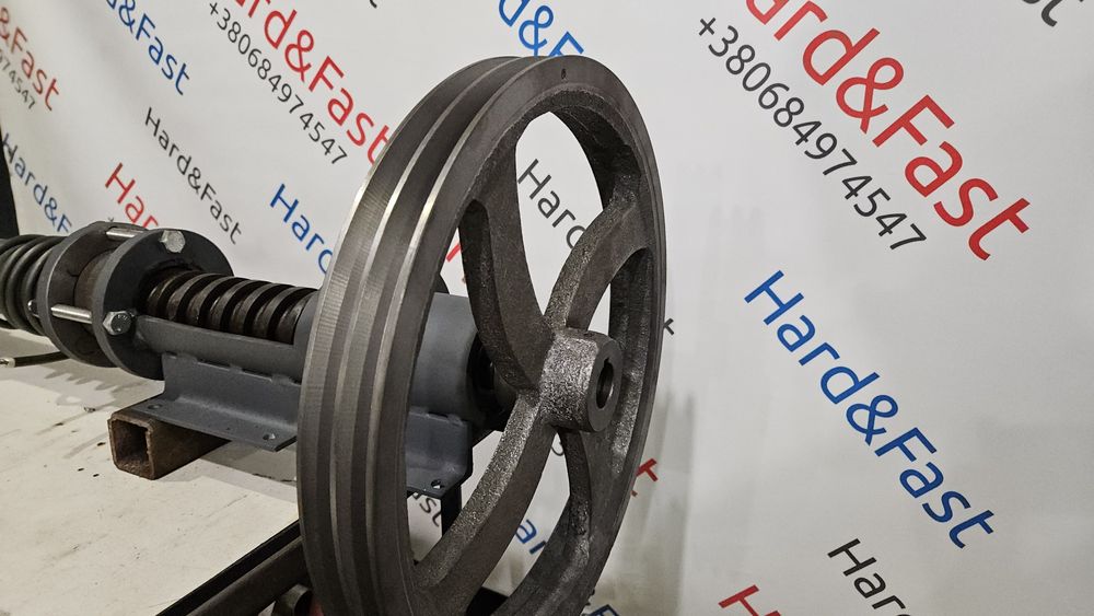 Пресс для брикет. Рабочая часть.